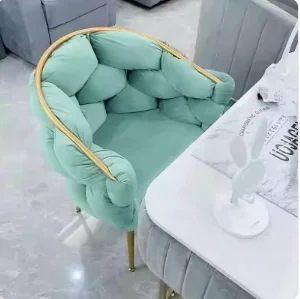 Makeup chair Dining chair Bedroom backrest Light luxury Dresser stool Negotiate manicure chair