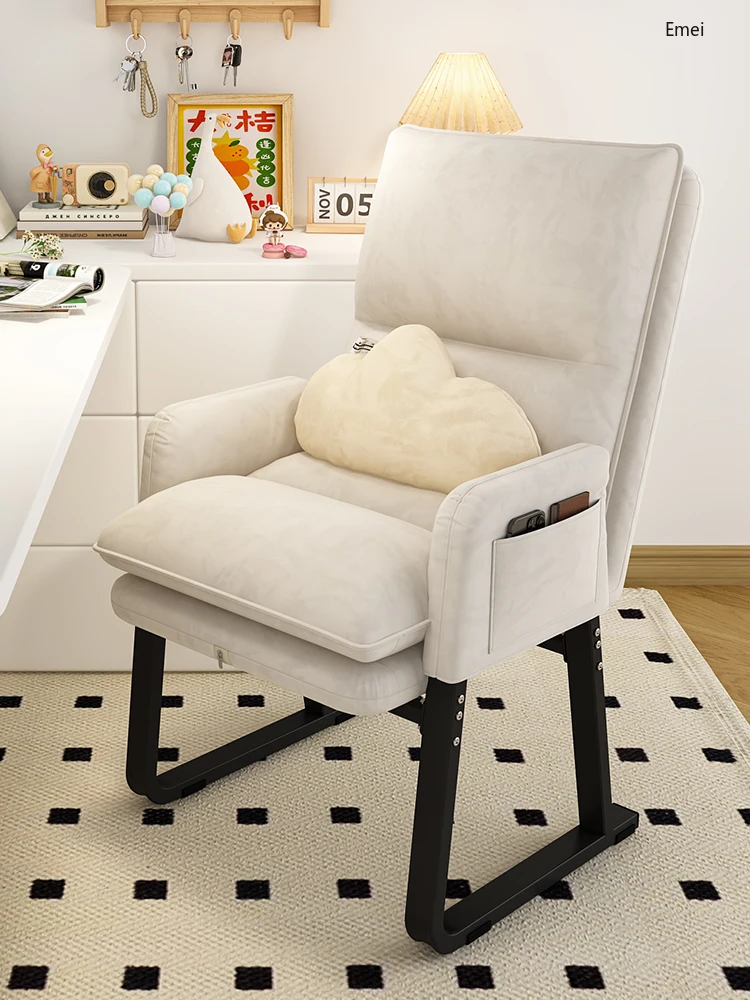 

Simple Design Office Chair Home Bedroom Office Cushion Chair Lounge Sofa Chair