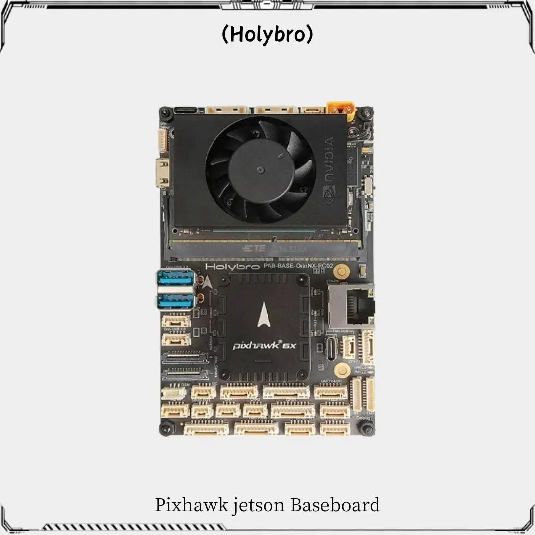 Holybro Pixhawk Jetson Baseboard Combines the Power of  Pixhawk & Nvidia Jetson in a Single Board