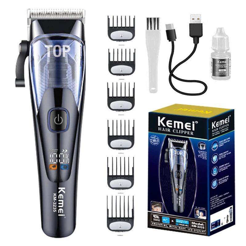 

Kemei-3235 Hair Trimmer For Men Beard Trimer Professional Hair Clipper Electr Razor Hair Cutting Machine Haircut Electr Shaver