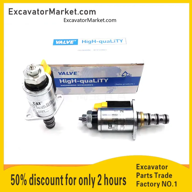 

For CATERPILLAR CAT GC 457-9878 323 325 329 330D2GC solenoid valve proportional valve main pump excavator Parts excavator Spare