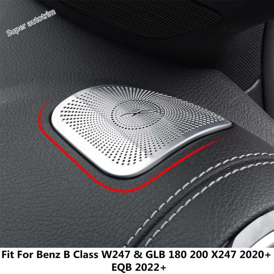 Dashboard AC Air Conditioning Vent Speaker Cover Accessories For Benz B Class W247 & GLB 180 200 X247 2020-2023 & EQB 2022- 2024