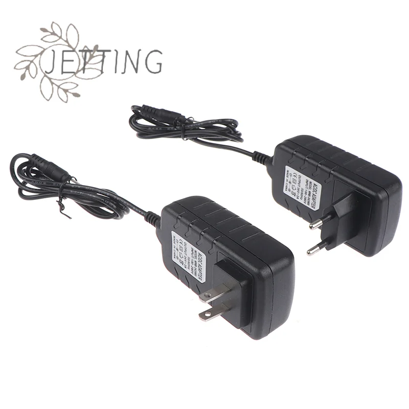 Hot 1Pc DC 24V 2A Power Supply Adapter Charger 48W US/EU Plug for UV LED Light Lamp Nail Dryer EU/US Plug