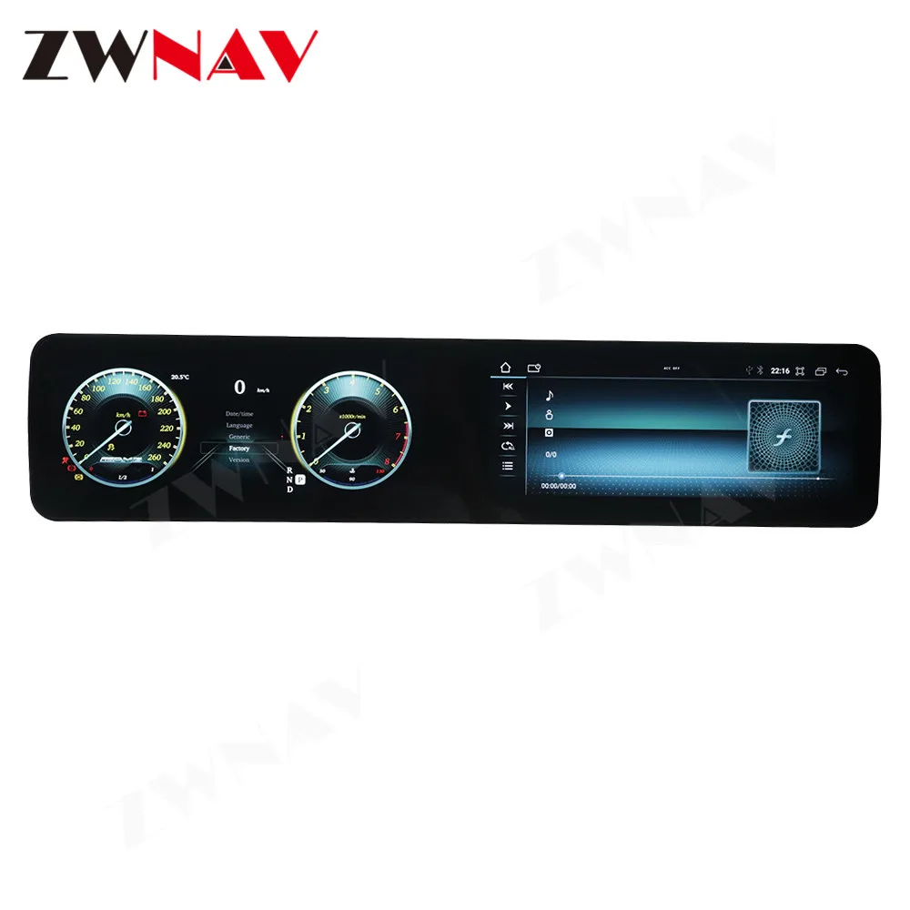 

Digital Meter Screen for Benz S 2006-2012 Instrument Display Head Unit LDC Virtual Cab Speed Dashboard Android Car Multimedia