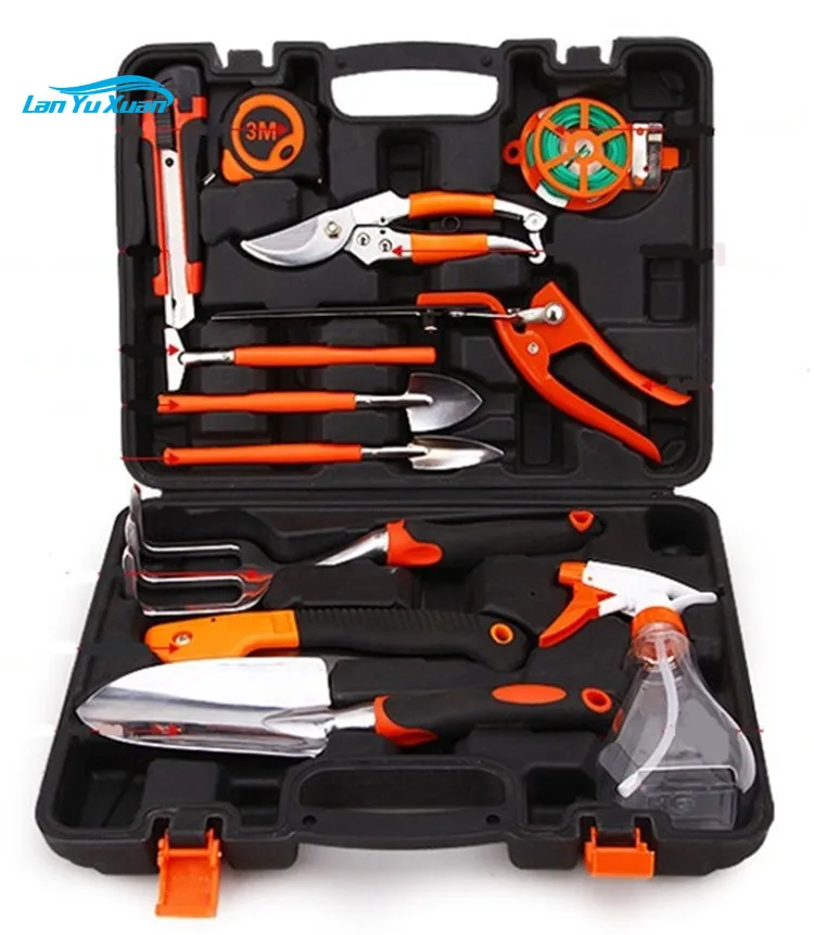 

Factory direct sale garden garden toolbox combination scissors shovels