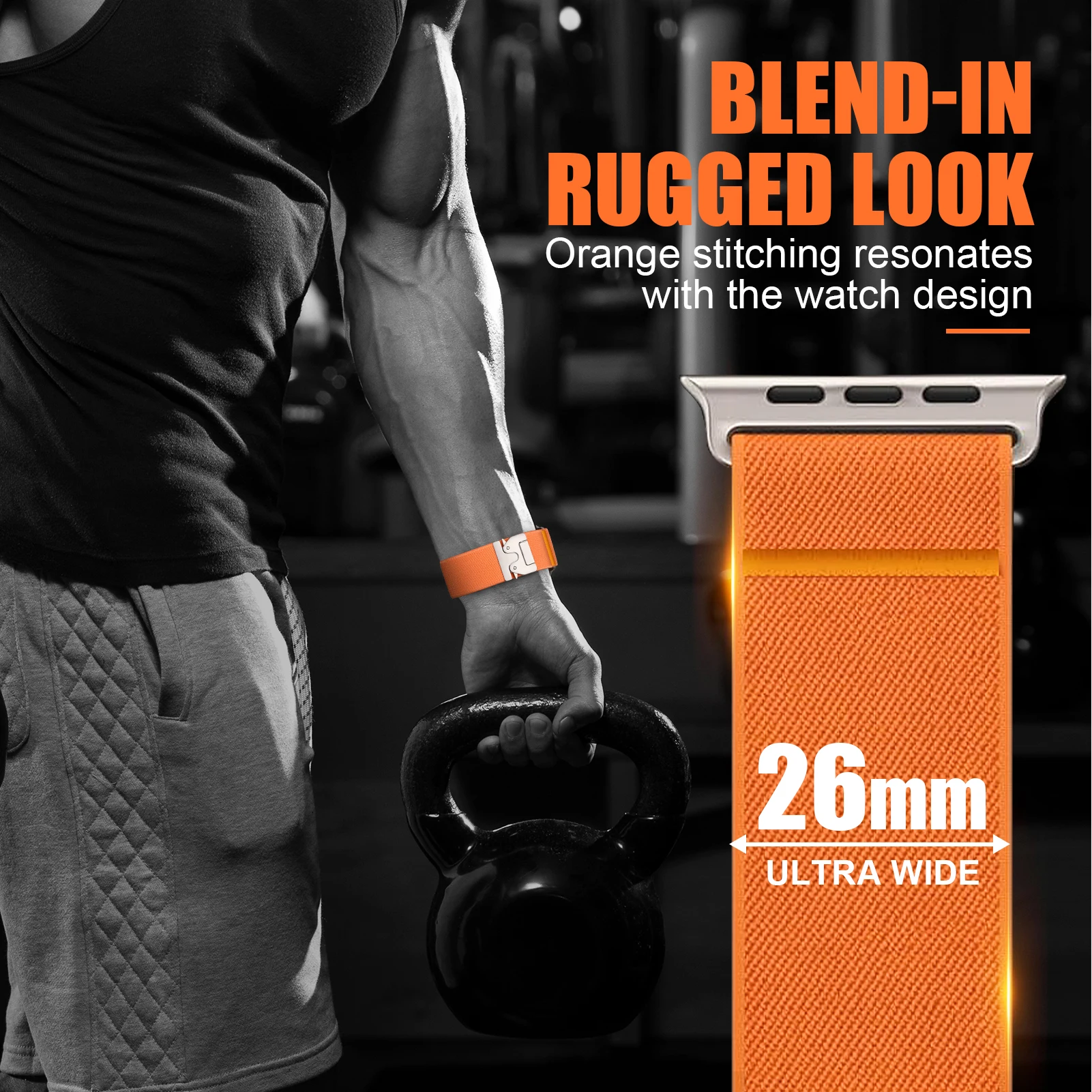 20mm/22mm band For Amazfit GTS 4/2/2e/3/GTS2 Mini/GTR/4/2/3/Pro/GTR2/42mm/stratos Parachute Watch Bracelet Amazfit bip 5 straps