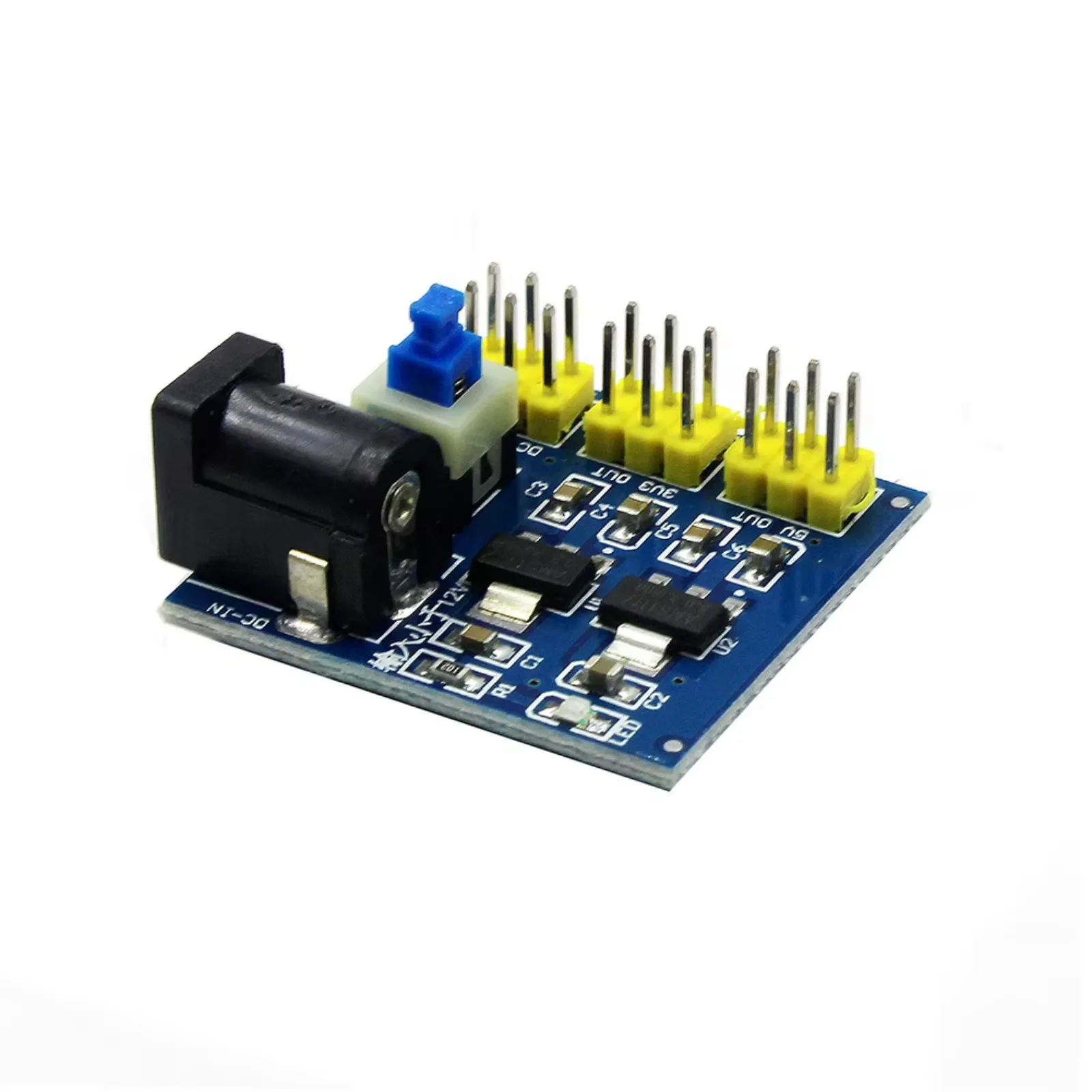 DC-DC 12V a 3.3V 5V Módulo de alimentación 3.3V 5V 12V Conversión de voltaje de salida múltiple