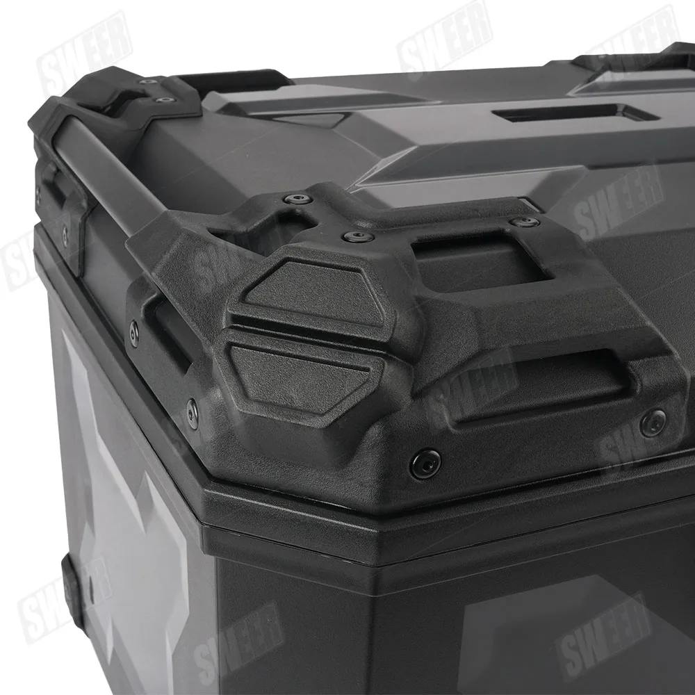 45L motorcycle aluminum top shell large capacity motorcycle trunk universal trunk trunk trunk Moto top box