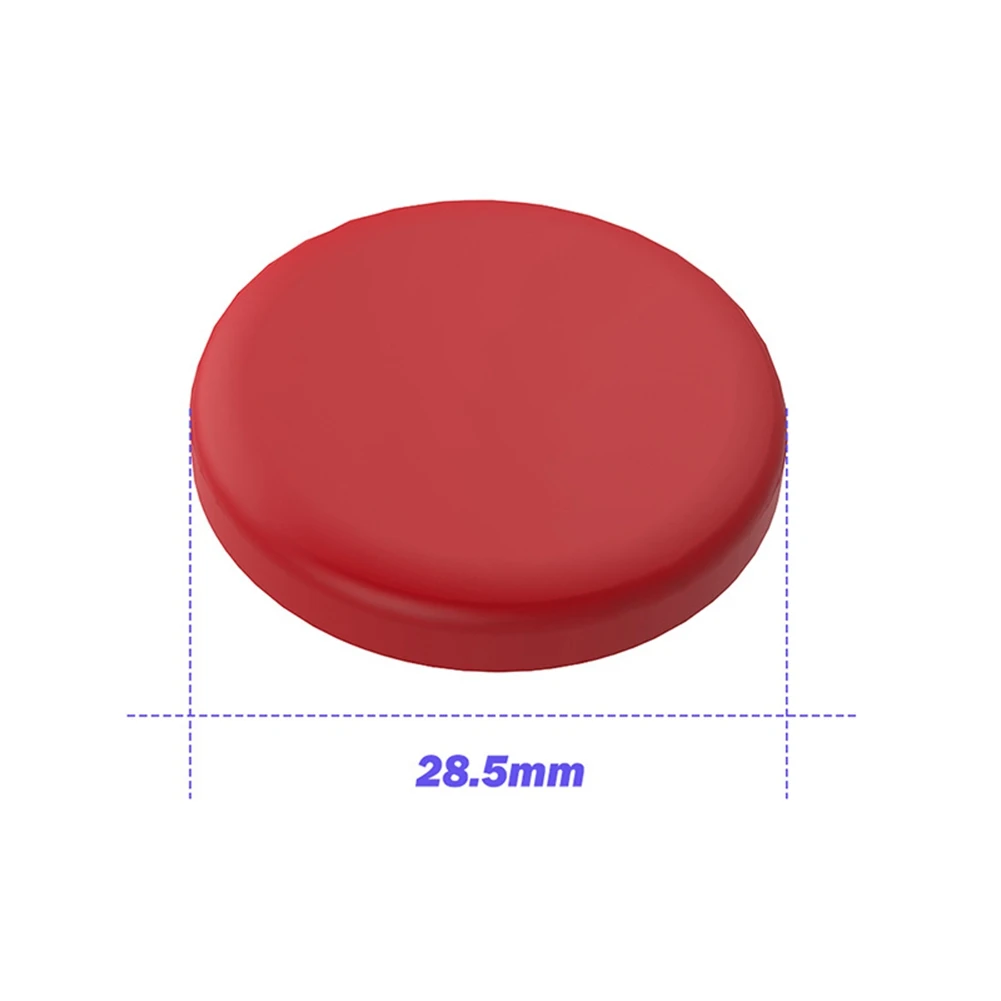 14Pcs Arcade Fighting Joystick Button Cap Mechanical Keycap for Hitbox Keycap for Kailh Choc Low-Profile Switch V1 Red