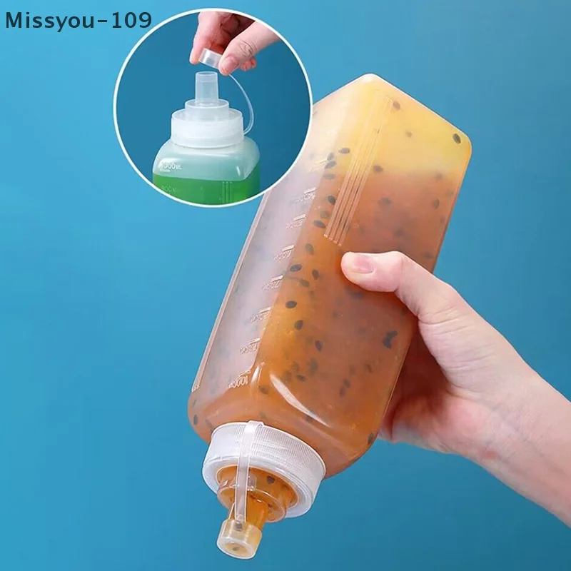 600/800/1000ml Squeeze Bottles - Salad Dressing Bottle 评论和价格