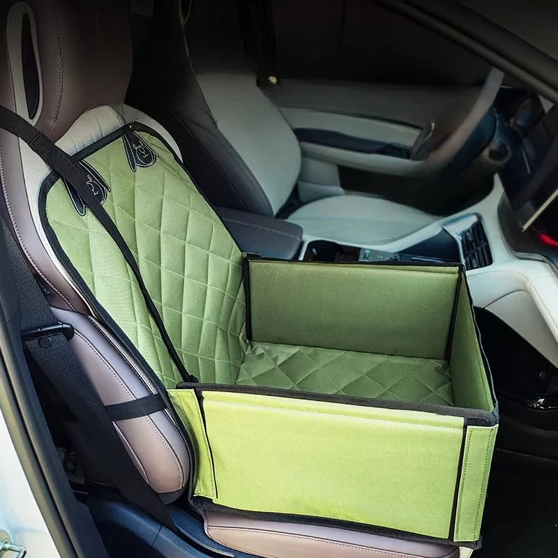

For Pet Car Cushion Single Seat Waterproof Seat Cushion Car Front and Rear Safety Seats Anti-dirty Dog Cushion