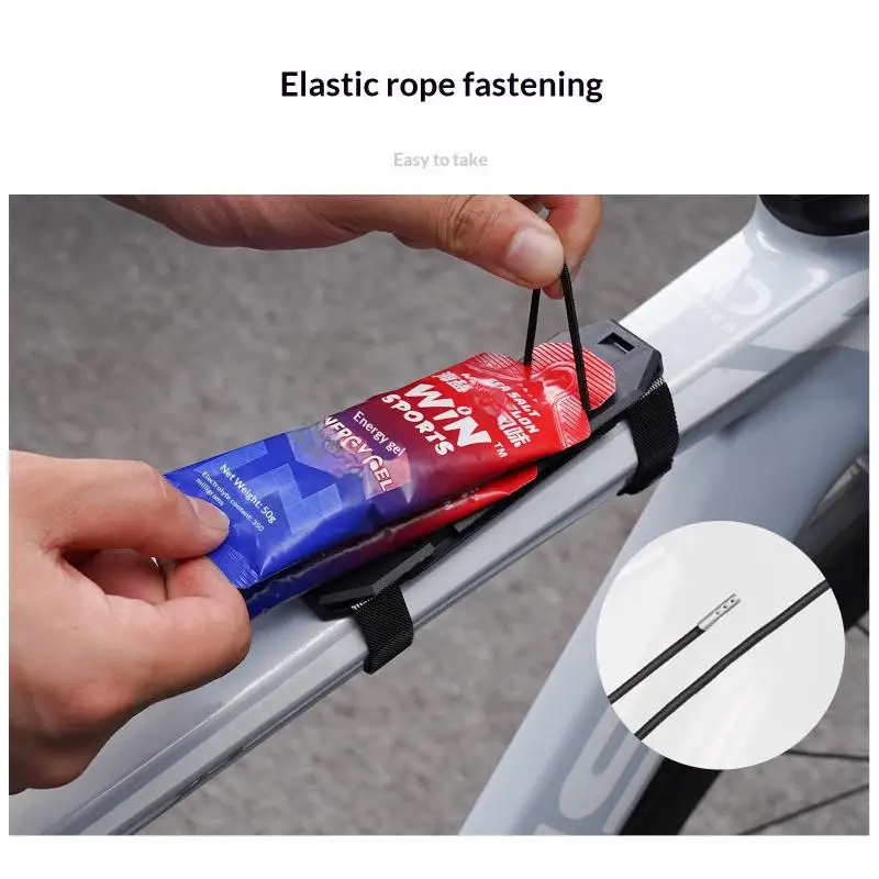 Bicycle Energy Gel Holder Road and Mountain Bike Storage Box for Energy Bar Convenient Nutrition Organizer Cycling Accessory