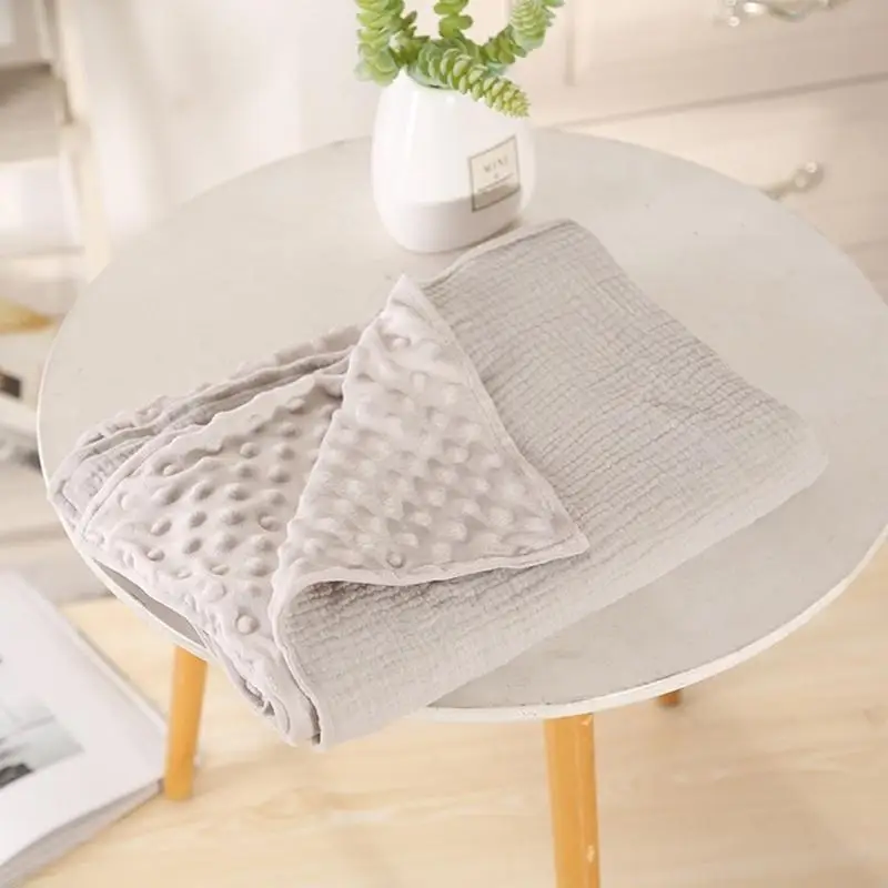 M89C Chăn Cho Bé Tập Đi Chăn Cho Bé Trai Bé Gái Chấm Lưng 2 Lớp Cũi Nhận Chăn Cho Mầm Non/Xe Đẩy