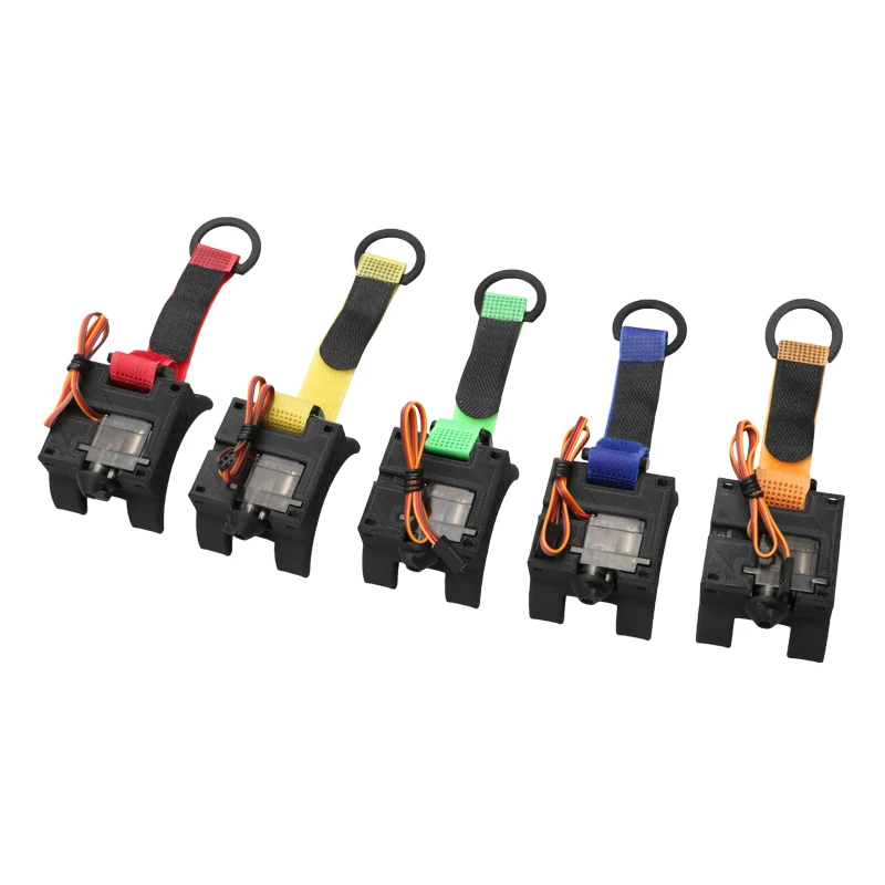 Looook Store 5-10Inch FPV Drone Airdrop Thrower 4.8-6V Metal Copper Teeth Servo Dropper 5KG Load Quick Release Accessory