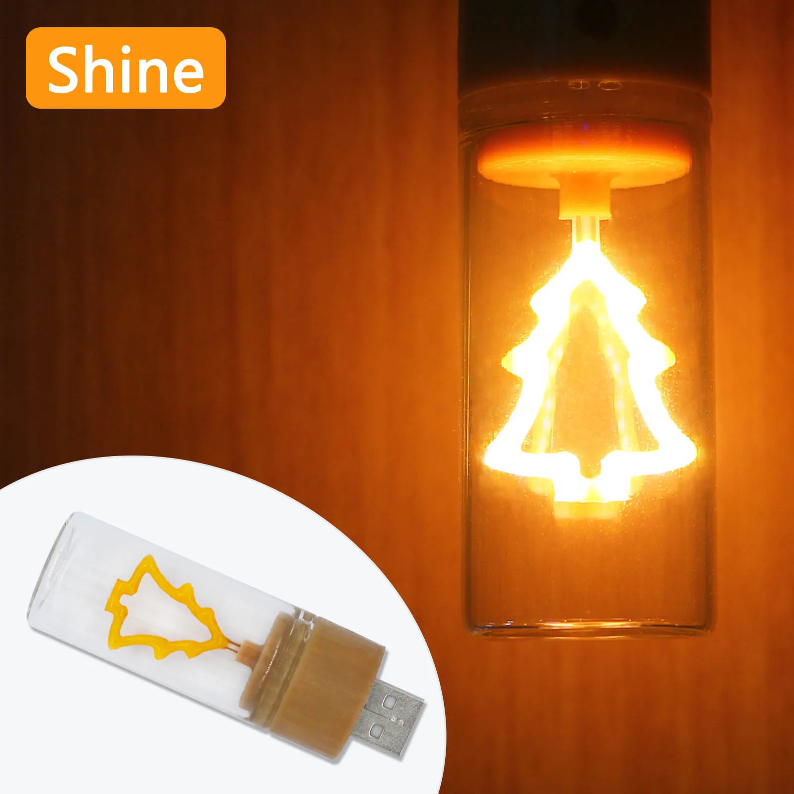 

Touch Light USB LED Bulb With Three Modes Interchangeable 5V Mini Night Light Decoration Atmosphere Light Holiday Lighting DIY