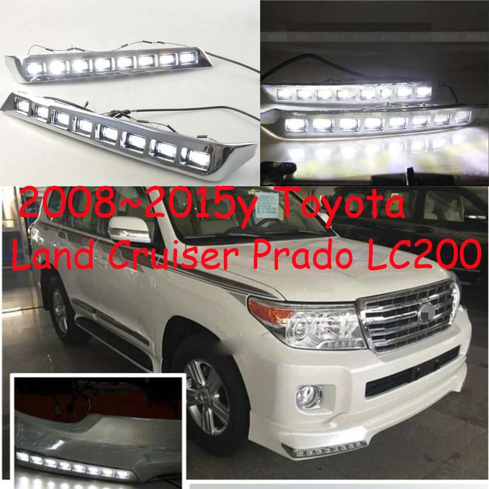 

car headlight for Toyota Land Cruiser fog light,2008~2015y,4700,LC200 FJ200 Prado halogen light LED Cruiser headlight