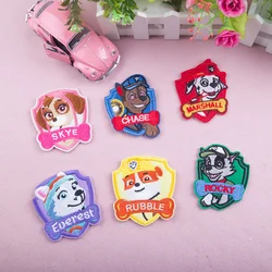 Paw Patrol Cartoon Patches for Clothing Heat Transfer Stickers SPIN MASTER Iron on Patches for Clothes for Boys Girls Toys Gifts