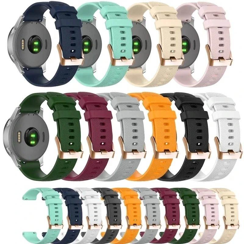 20mm Wrist Strap For Xiaomi Amazfit GTS 2e GTS 4/3 Silicone Watchband Belt GTR 42MM Bip 3 pro GTS2 GTS4 Mini Smartwatch Bracelet