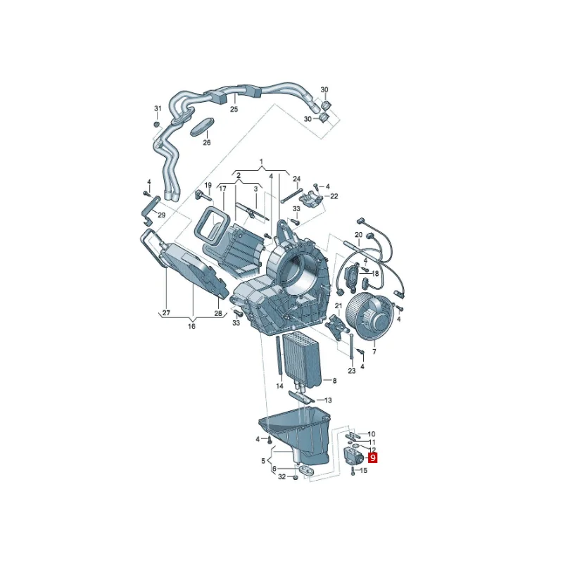 Multivan  Sharan  Kailuwei Expansion Valve Improved Version 7H0820679C 7N0820712 7H0820679A 7H0820679B