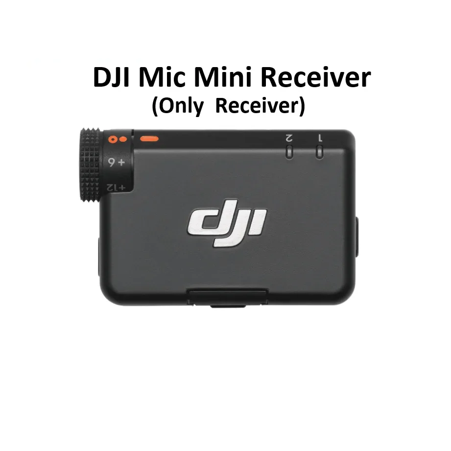 DJI Mic Mini Receiver DJI Mic Receiver- Genuine OEM Replacement Wireless Microphone Receiver Standalone Unit Brand New