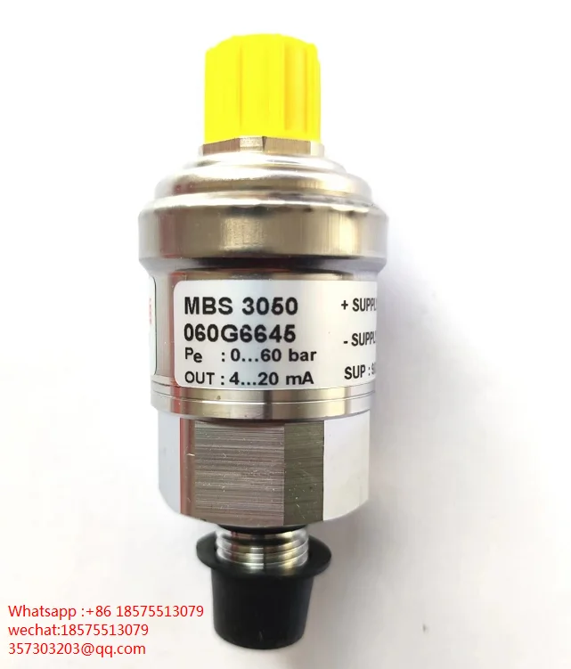 

For Danfoss MBS 3050 060G6645 0 ~ 60bar Pressure Sensor MBS3050