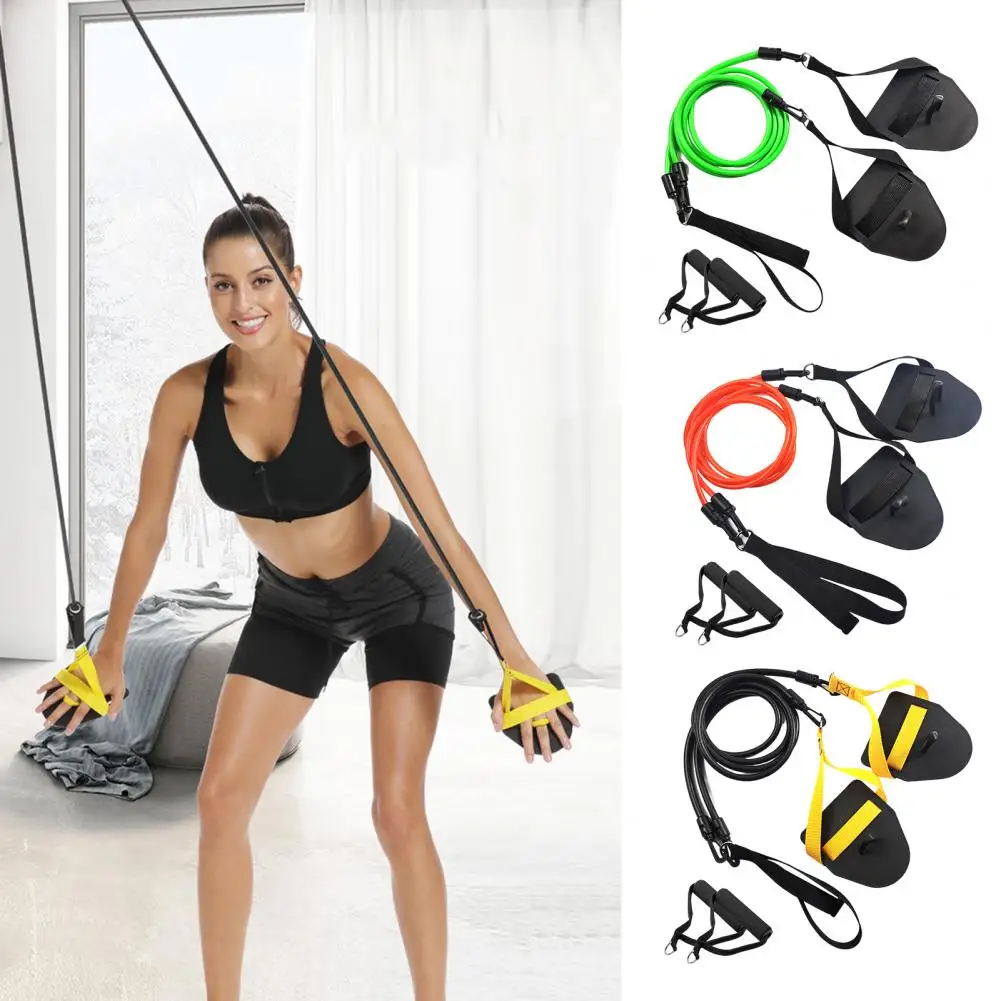 

Swimming Arm Strength Trainer with Paddles Professional Fitness Resistance Band Hand Webbed Paddle Swimming Forging