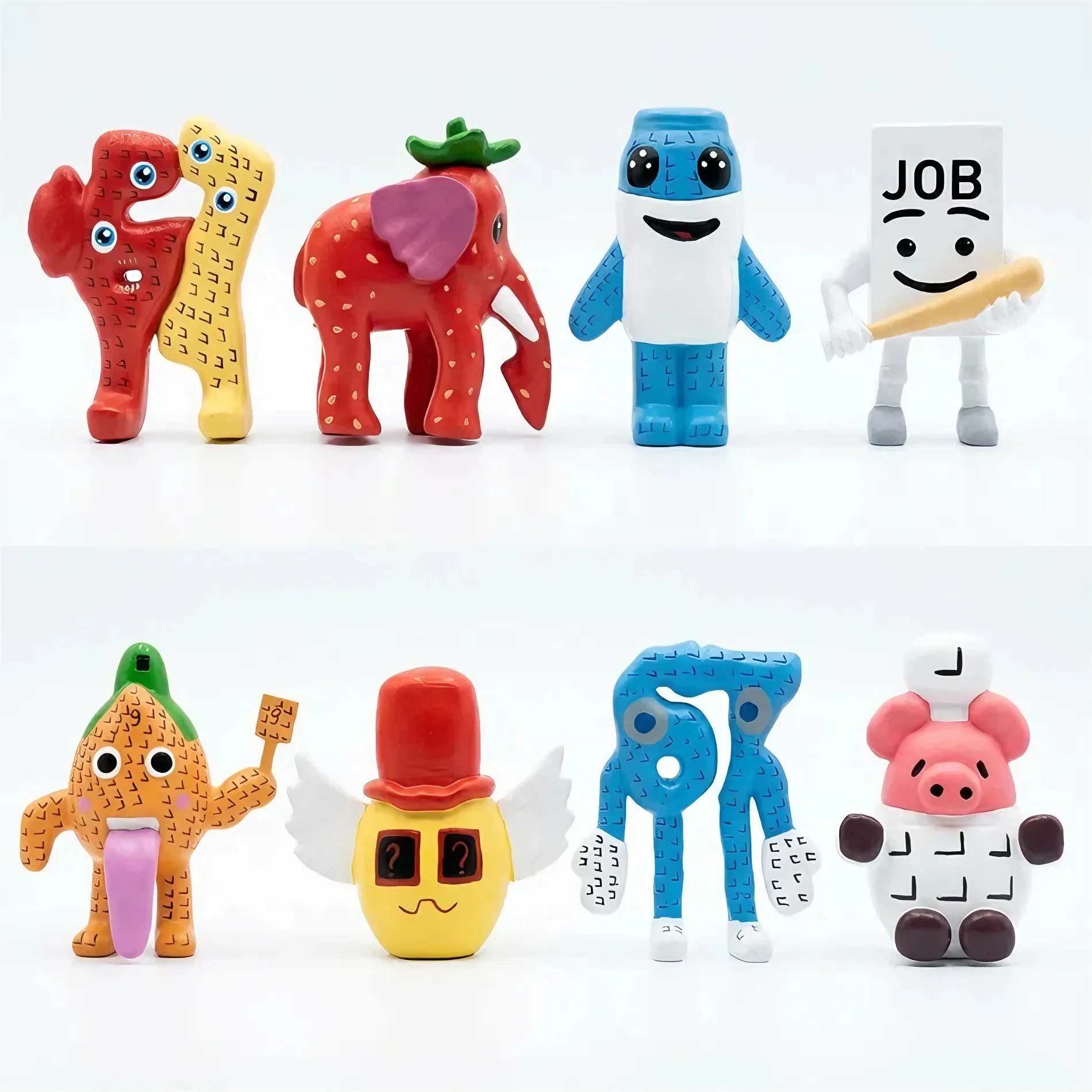 Brainrot speelgoedset: Italiaanse actiefiguren, 67 poppenhuis en aardbeienolifant |   Cadeau-idee voor kinderen