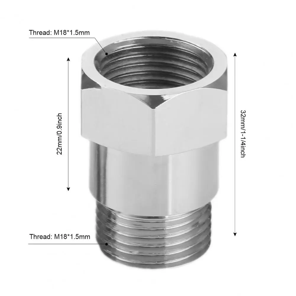 Extensor de Sensor de oxígeno para coche, accesorio profesional compacto y duradero, 2 unidades