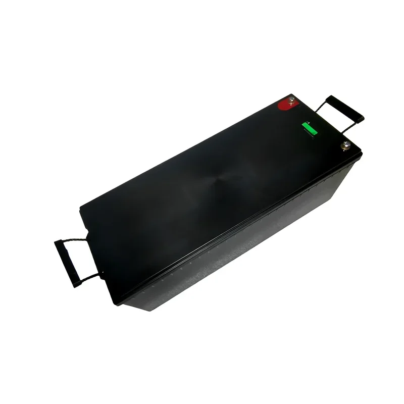 بطارية LiFePO4 48 فولت 100 أمبير في الساعة مع BMS لتخزين الطاقة الشمسية سكوتر دراجة ثلاثية العجلات عربة جولف 10A شاحن ليثيوم فوسفات الحديد