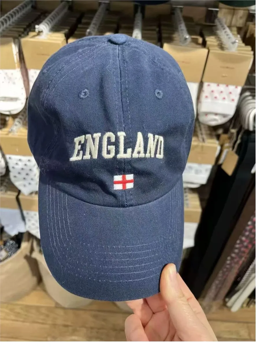 جديد إلكتروني التطريز الأحمر قبعة بيسبول المرأة الشارع الشهير عادية واقية من الشمس قماش قبعة خمر الحلو Preppy نمط Y2K قبعات ترد لمكانها #4