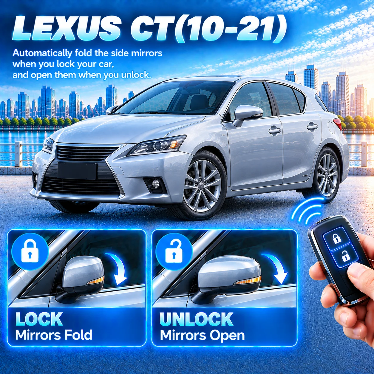 suitable-for-lexus-ct-10-21-folding-mirrors-when-locking-and-unlocking-folding-module-modification