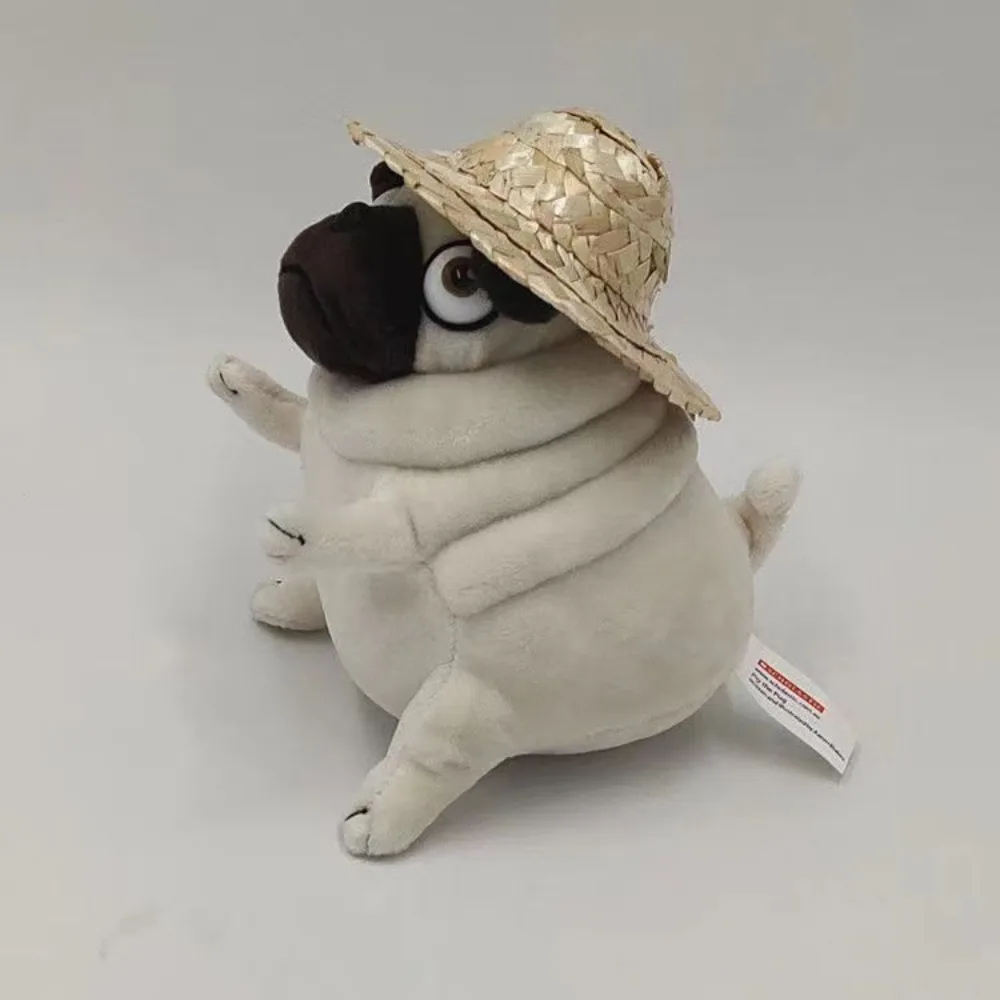 Cartoon Plush Toy Plush Pug Dog Octopus Dog Simulation Animal Model Fat Sand Sculpture Puppy