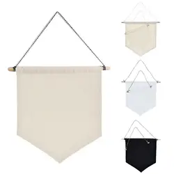 Nordic Blank Cotton Display Brooch Pin Badge Holder Hanging Wall Display Banner Flag Brooch Packaging Jewelry