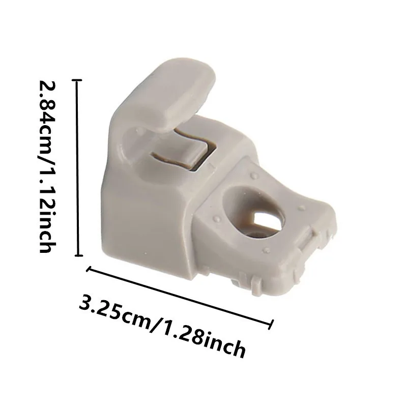 1/2pcs 113099300A 1130993-00-A Sun Visor Hook Sun Visor Clips For Tesla Model 3 2017 2018 2019 2020 Car Sun Visor Hook Replaceme