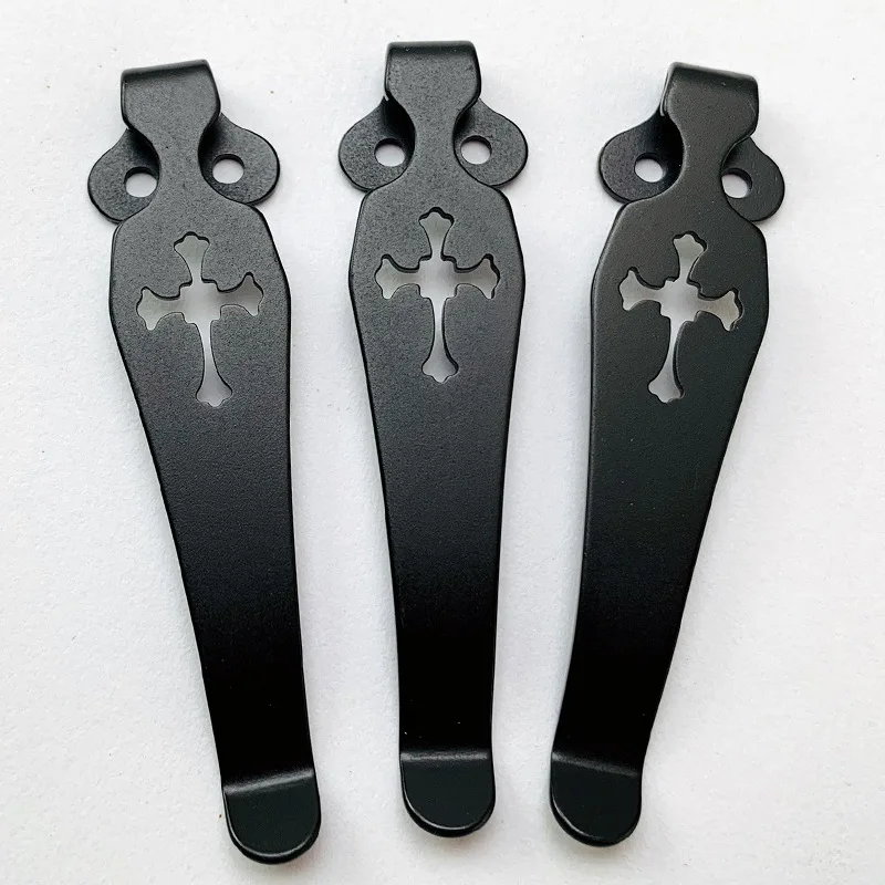 Placa trasera C81, clip de bolsillo hecho de aleación de titanio, clip de bolsillo C81 con materiales de reparación de abrazadera TC4