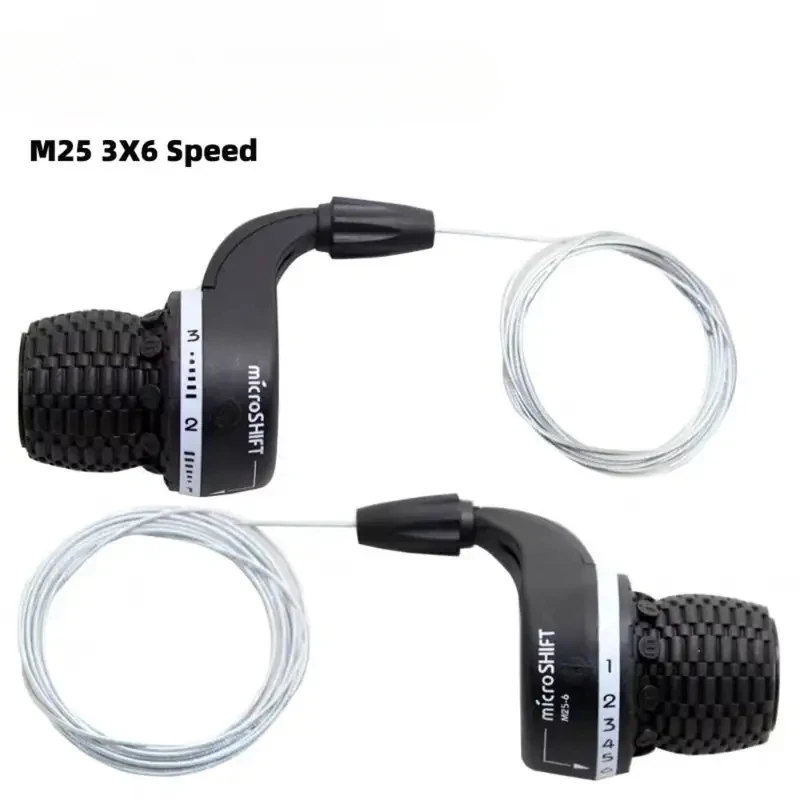 

microSHIFT M25 Twist Grip Shifter 3X5/6/7/8 Speed Bicycle Gear Shifter MTB Road Bike Derailleur Shifter