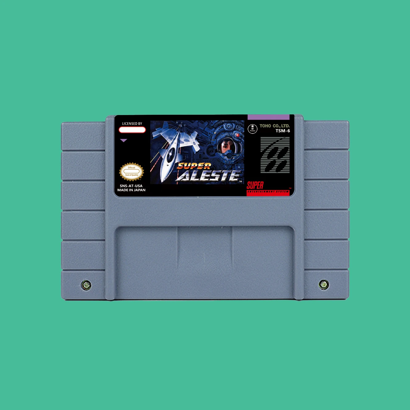 Action Game for Space Megaforce  - USA or EUR version Cartridge available for SNES  Game Consoles