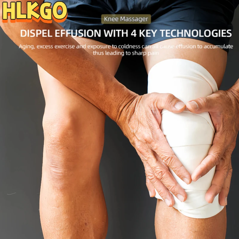 

Hot Therapy Knee Brace Massager, Electric Vibration Infrared Compression Sleeve for Swelling Reduction and Pain Relief