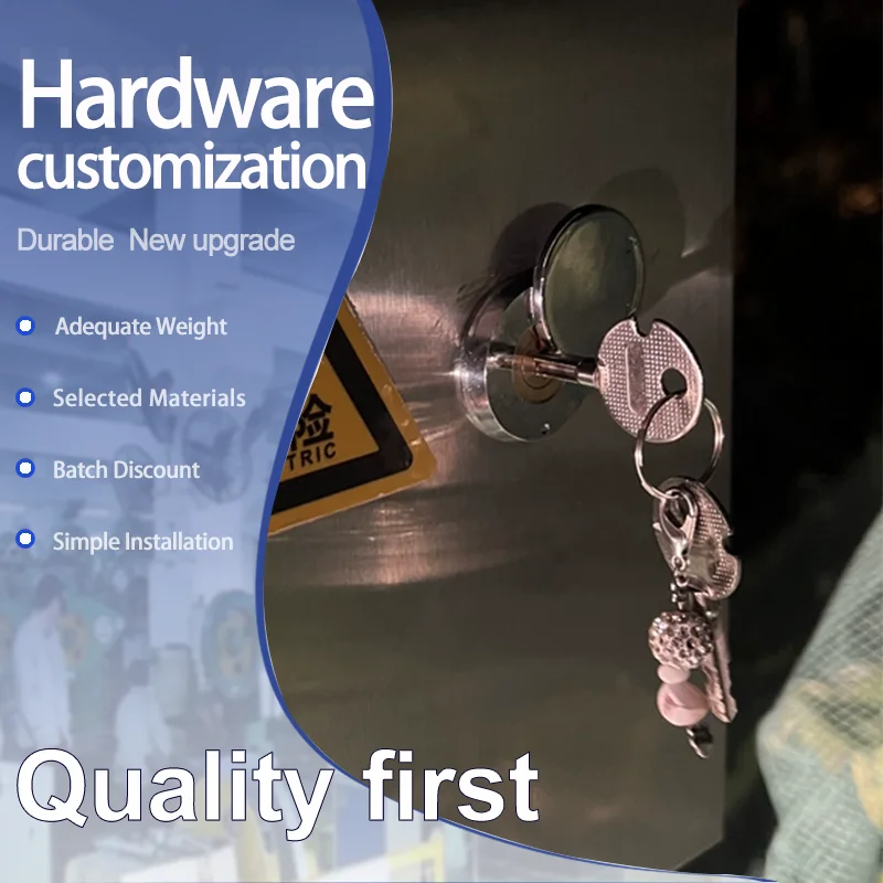 

Цилиндрический замок с круглой головкой, вращающийся треугольный замок с язычком, промышленное оборудование, дверца шкафа