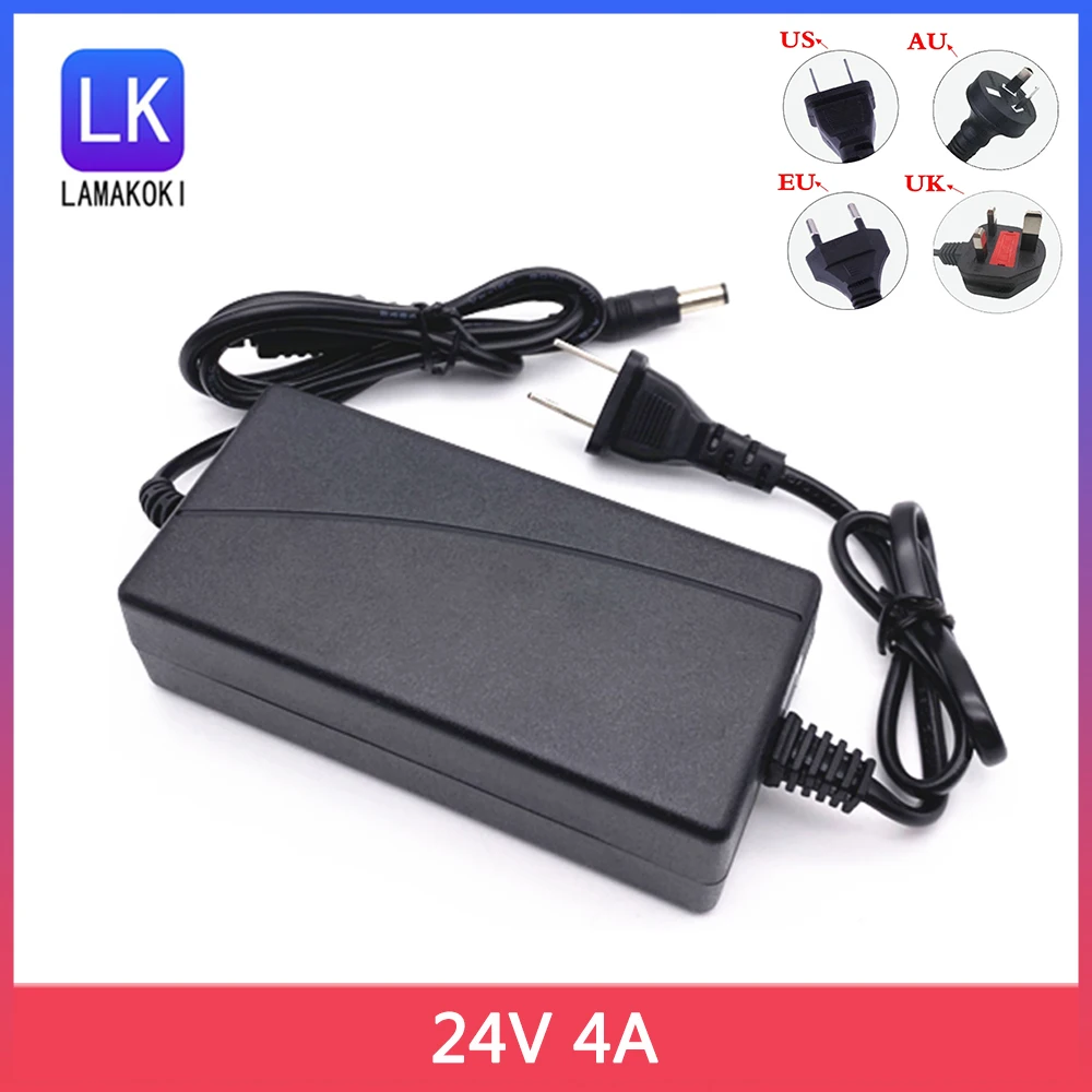 24V 1A 2A 3A 4A Laptop Universal-Netzteil 100W Ladeausrüstung 24V4A Schaltnetzteil Hochleistung