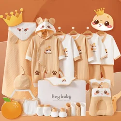 22/24/26pcs Cue Snake Infants Clothing Set Newborn Present Baby Girls Boys Pure Cotton Clothes 0-1YNew Year Gift Without Box