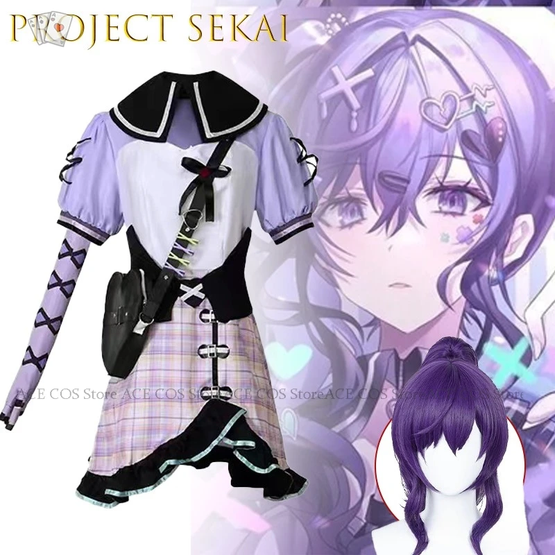 

Костюм на Хэллоуин для взрослых, проект Sekai ColorfulStage Shinonome Ena Akiyama Mizuki Yoisaki Kanade, полный аниме-персонаж Ou