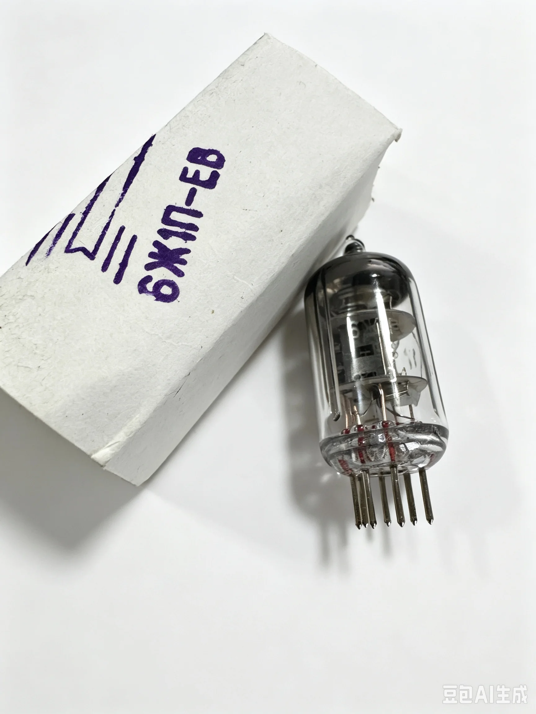 2 szt. Lampy audiofilskie 6J1 6M 1N-EB zamiennik lamp 5654 6AK5 EF95 — zdjęcie produktu 6