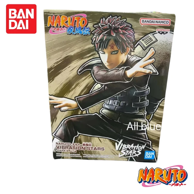 

In Stock Original Bandai Banpresto Anime Characters Naruto Vibrationstars Gaara Prizes Garage Kit Model Ornaments Holiday Gifts