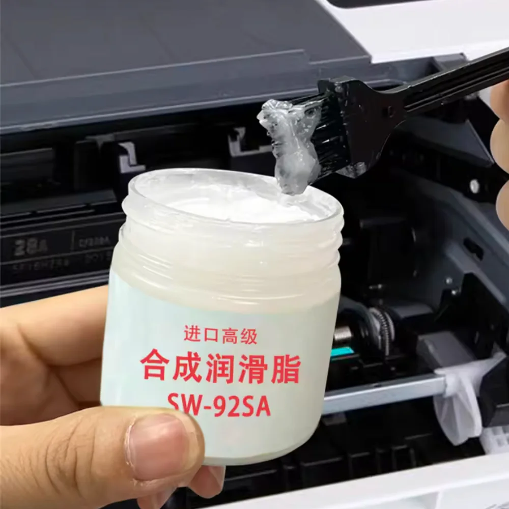 2pcs SW-92SA Fuser Film Sleeve Grease Synthetic Grease Printer Copier  Gear Lubricating Oil for Samsung HP Canon Epson Brother