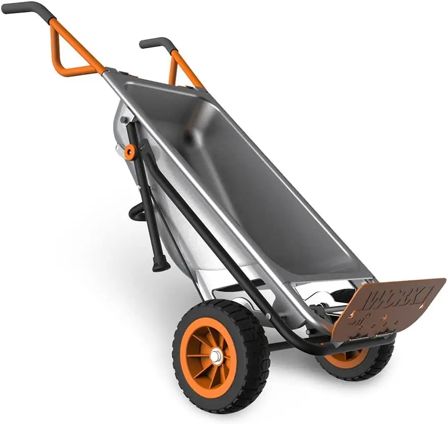 H WB050 8 in 1 tilting Multifunctional Wheelbarrow wb4511