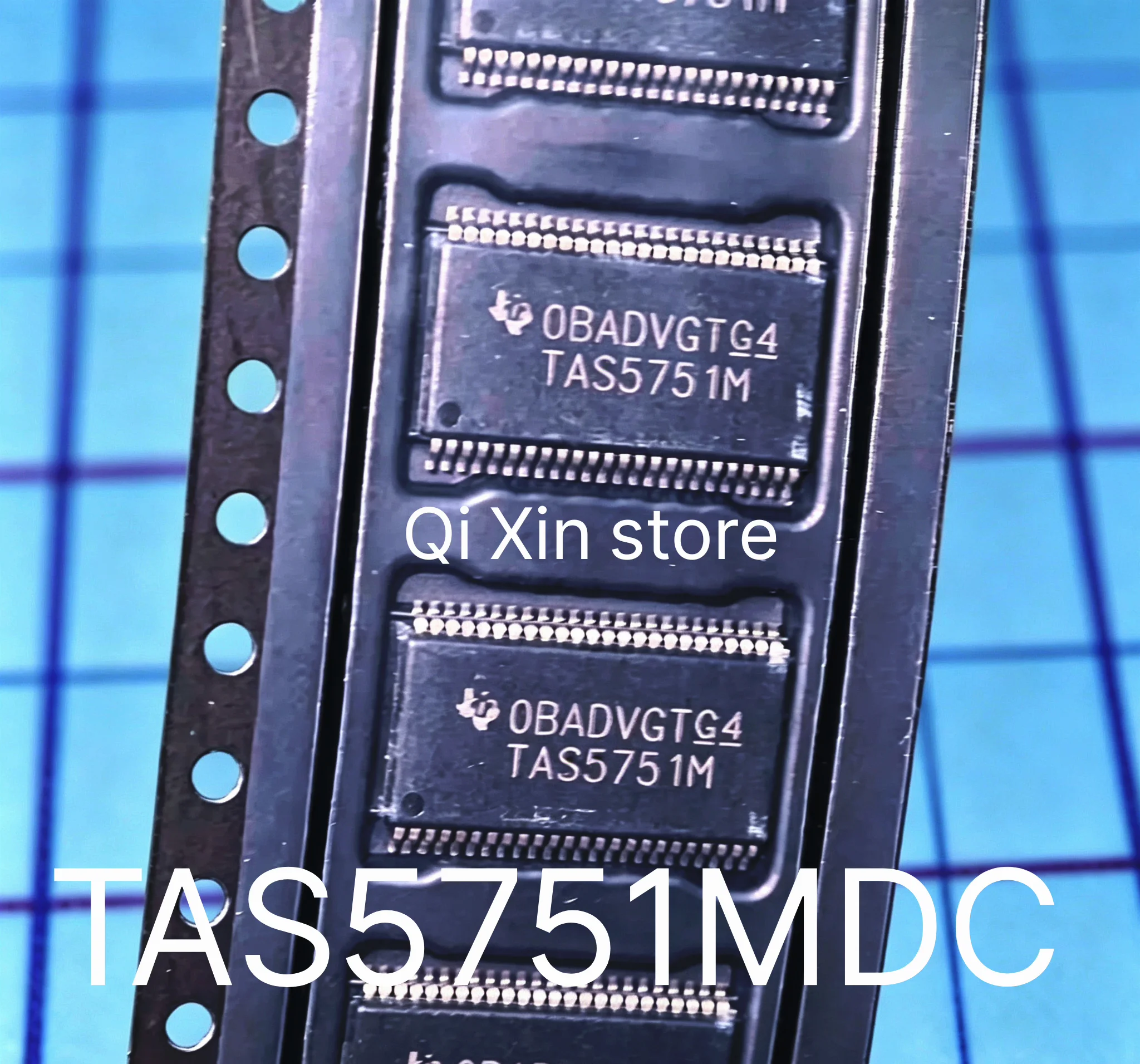 TAS5751MDCAR Brand-New, Genuine Audio HTSSOP-48 Silkscreen: TAS5751M Ready for Direct Auction