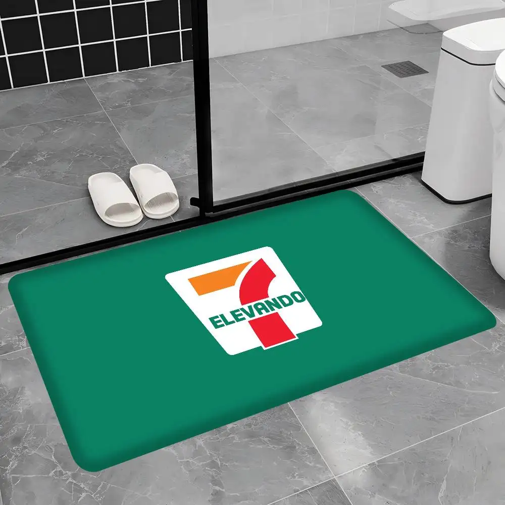 Fashion Logo 7 E-Eleven Küchenmatte Kinderzimmer Schlafzimmer Dekoration Balkon Rutschfeste Fußmatte Wohnzimmer Alfombra