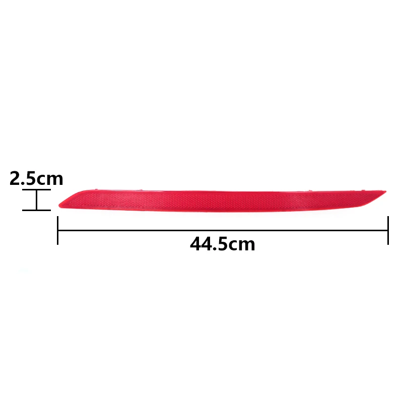 Rear Bumper Reflector Brake Lamp For Hyundai Elantra 2017 2018 92405F2000 92406F2000 Warning Reflective Trim Strip Auto Parts