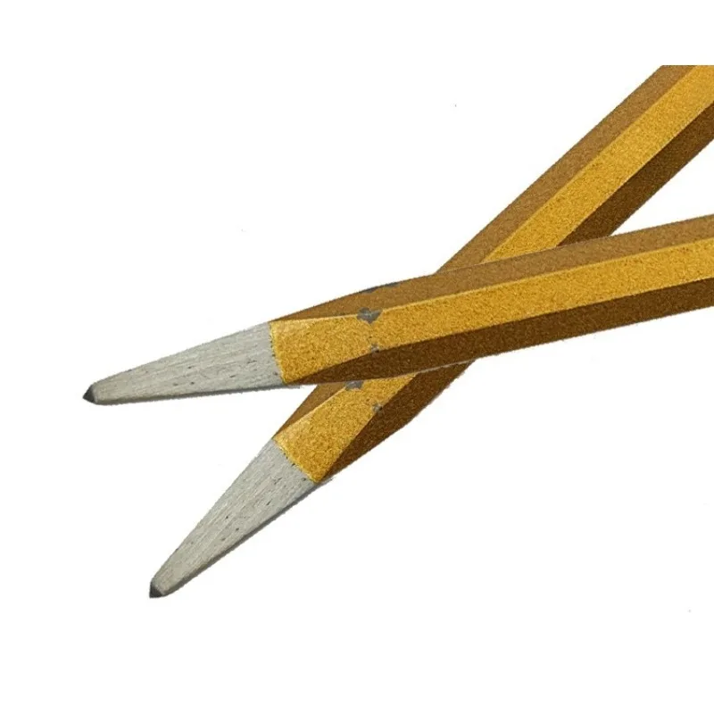 Hardened Alloy Steel Chisel Set Flat Point Square Chisel for Cement Stone Cutting